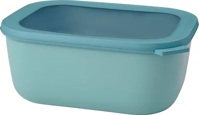 Produktbild von Mepal 6 Stück multischüssel cirqula rechteckig 3000 ml - nordic green 106261092400