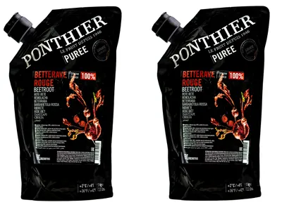 Produktbild von Ponthier ROTE BETE Gemüse-Püree 2x 1KG