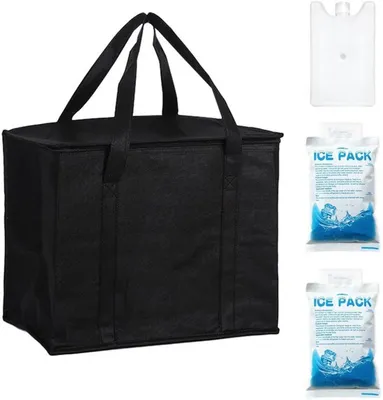 Kühltasche 35L - Faltbar - Thermisch - Isolierend - Wiederverwendbar - Ideal für Picknick/Campingausflug