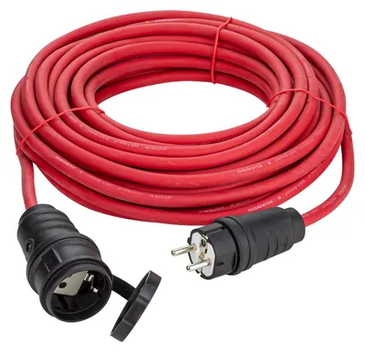Produktbild von 15m Verlängerungskabel H07RN-F 3x1,5 mm² rot