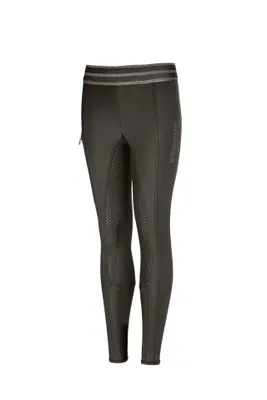 Produktbild von PIKEUR IDA ATHL. GR Kinder Reithose / Vollbesatz GRIP blackolive Basic, Größe:158