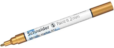 Produktbild von Schneider Metallicmarker 011 Paint-It 2 mm gold metallic