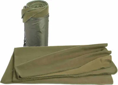 Produktbild von Mil-Tec Decke Poly-Fleece, 200x150 cm Woodland