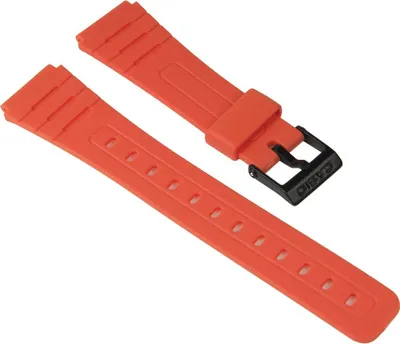 Produktbild von Ersatzband Resin orange für Casio F-91WC 10361904