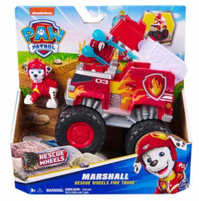 Obrázok produktu pre PAW Patrol 6069306, Hasičské auto, 3 rok / roky, Plast, Čierna, Šedá, Červená