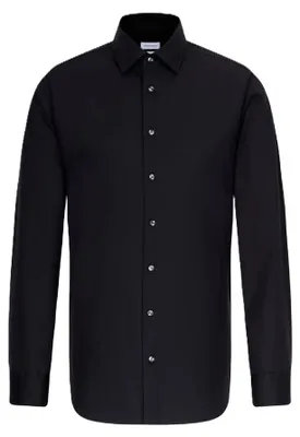 Immagine prodotto di Seidensticker - Camicia da uomo a maniche lunghe LT5808 (37,5 cm) (nero)