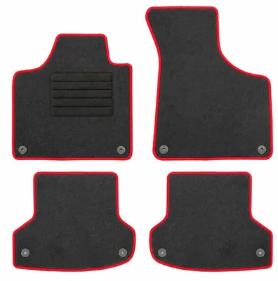 Produktbild von Fußmatten-Set für Audi A3 8P/8PA Sportback, 05/2003-01/2013, 4-teilig, Schwarz