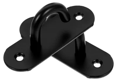 Produktbild von 2 Stück Wandhalterungen aus Edelstahl für Widerstandsbänder mit großem Haken – Multifunktionale Deckenmontage für Fitnessgeräte und Hängematten, robust und langlebig