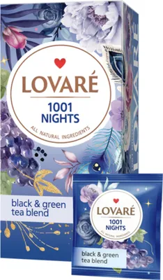 Produktbild von Lovare Tee 1001 Nacht 24Btl Schwarzte