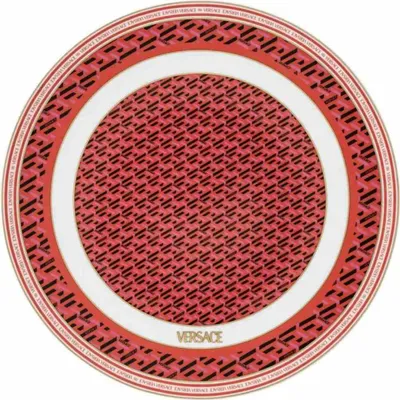 Obrázek produktu pro Rosenthal Versace La Greca Signature červený talíř 33 cm