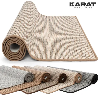 Produktbild von Bettumrandung Geneva Beige 1 Läufer: 67 x 250 cm + 2 Brücken: je 67 x 140 cm
