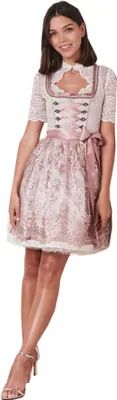 Produktbild von Dirndl Delia 50er Länge natur rosa 40