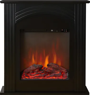 Obrázek produktu pro Sada elektrického krbu Sureflame Henlow, černá, 27", volně stojící, rozměry 75 cm x 70 cm x 22 cm, topný výkon 1 kW – 2 kW, LED efekt plamenů