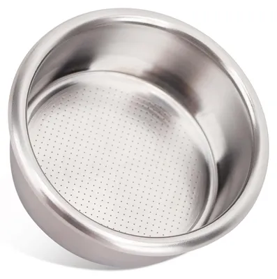 Image de Filtre pour porte-filtre - diamètre 54 mm - pour 2 tasses - à paroi unique - en acier inoxydable - pour machine à café