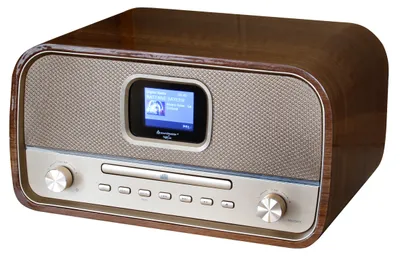 Produktbild von Soundmaster DAB970BR Nostalgie Musikcenter mit DAB+, CD, Bluetooth, Farbdisplay