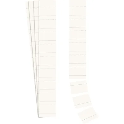 Produktbild von Ultradex Einsteckkarte Planrecord 6 x 3,2 cm (B x H) 190g/m² weiß 90 St./Pack.