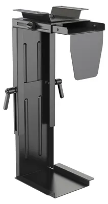 PC-Halterung unter Tisch, verstellbar, 12-49 cm Höhe, 14-24 cm Breite