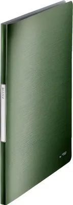 Image de LEITZ classeur à anneaux Style, A4, PP, avec 20 pochettes, seladon-gren