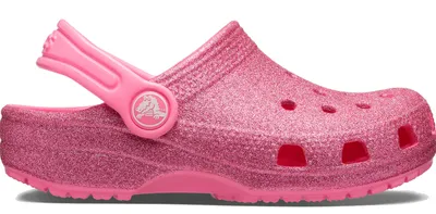 Produktbild von Crocs Classic Glitter Clog T+K 206992-669+206993-669 (33/34/pink lemonade)