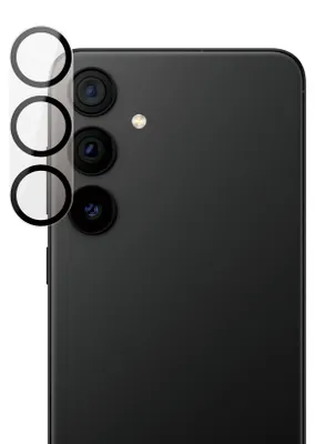 Zdjęcie produktu dla PanzerGlass ® PicturePerfect Camera Lens Protector Samsung Galaxy S24+, Samsung, Samsung - Galaxy S24 Plus, Aplikacja na sucho, Odporny na zadrapania, Odporny na wstrząsy, Przezroczysty, 1 szt.