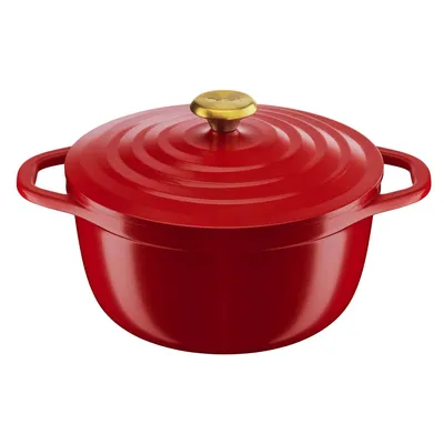 Produktbild von Tefal Air E25446, 4,7 l, Rund, Rot, Aluminium-Guss, Keramik, Rot
