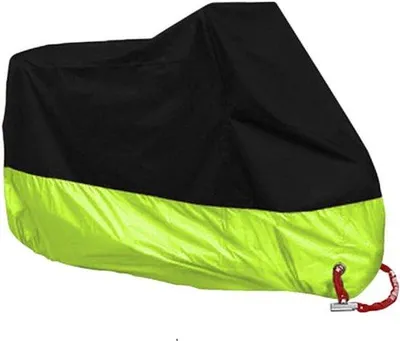 Produktbild von Famanu Motorradabdeckung 4XL (295x110x140CM) - Wasserdicht für Innen- und Außenbereich