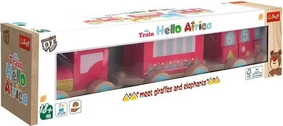 Obrázok produktu pre Trefl Zabawka Drewn.vlak Afrika 61695