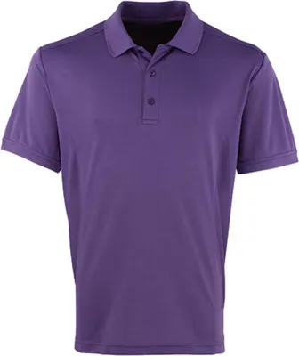 Produktbild von Premier Workwear PR615 | Herren Coolchecker Piqué Polo / ® Standard 100 - Farbe: Purple (ca. Pantone 269) - Größe: XXL