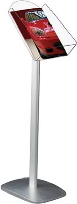 Produktbild von update displays Prospektständer silber DIN A4