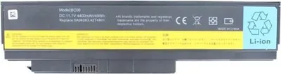 Produktbild von Akku für Lenovo ThinkPad X230I Li-Ion 10,8 Volt 4400 mAh schwarz.