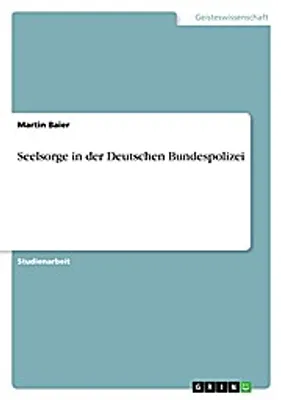 Produktbild von Seelsorge in der Deutschen Bundespolizei