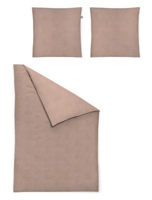 Zdjęcie produktu dla Irisette mako-satynowy komplet pościeli Verona 8357 czerwony 135 x 200 cm + 1 x poszewka na poduszkę 80 x 80 cm