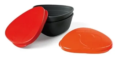 Produktbild von Light-my-Fire SnapBox 2 Stück, rot und orange
