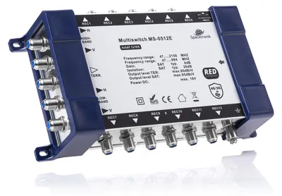 Obrázek produktu pro Multipřepínač Spacetronik řady E MS-0512E 5/12