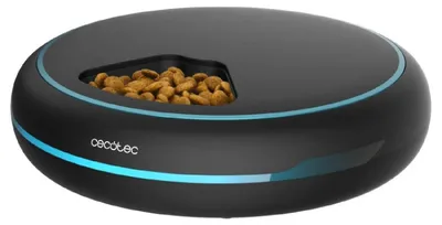 Produktbild von Cecotec Pumba 1600 Purrfect Meal, Haustierfutterautomat, Schwarz, Drinnen, Katze, 2 l, LED