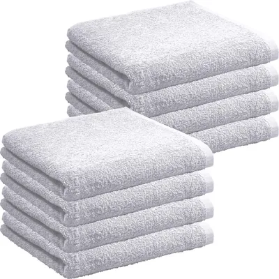 Produktbild von REDBEST Duschtuch Oceanside" 8er-Pack silber 70x140 cm"