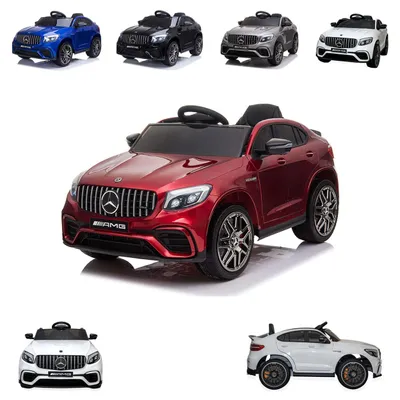 Produktbild von Moni Kinder Elektroauto Mercedes AMG GLC 63S, EVA-Reifen, Musik, Fernbedienung rot
