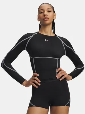 Image de T-shirt manches longues HeatGear Elite Under Armour pour femmes, taille M