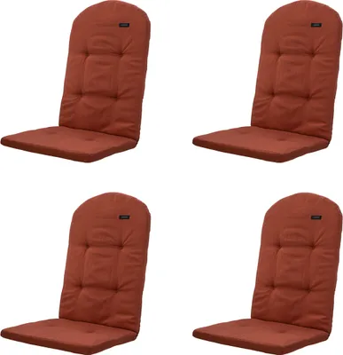 Produktbild von Madison - Gartenkissen Bearchair Panama terra - Ca. 128x48 cm - 4er-Set