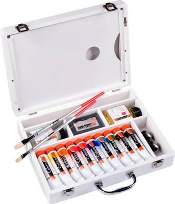 Immagine prodotto di Royal Talens 25840510 ROYAL TALENS Cobra Study Oil Colour Set Basic, 10 x 40 ml