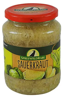 Produktbild von Sauerkraut von Spreewald-Rabe (720 ml Glas)