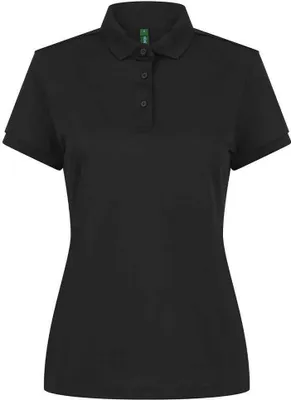 Produktbild von Henbury - Poloshirt für Damen PC5362 (M) (Schwarz)