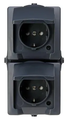 Image de Nautic WCD 2V RA Verticaal Antraciet