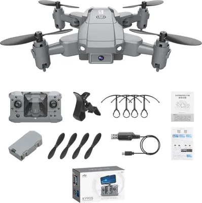 Immagine prodotto di KY905 pieghevole Mini WiFi FPV Drone aereo, Specifica: 1080P + Box