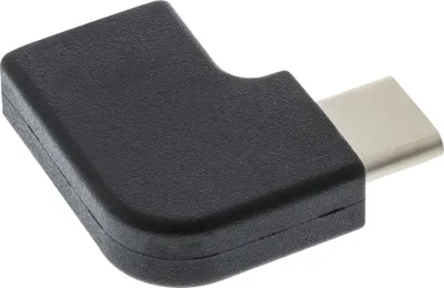 Image de InLine® Adaptateur USB 3.1, type C prise à C prise femelle, anguleux (Gen.2)