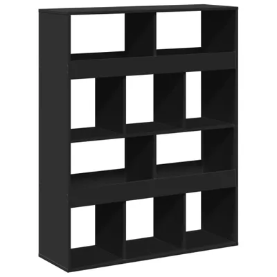 Produktbild von vidaXL Raumteiler Schwarz 100x33x125,5 cm Holzwerkstoff