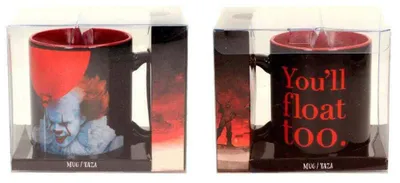 Pennywise 2017 Keramikbecher, offizielles Merchandising, 1 St.
