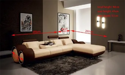 Produktbild von Wohnlandschaften Ecksofa L Form Moderne Couch