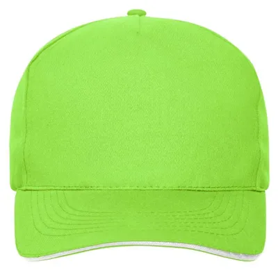 Immagine prodotto di Myrtle Beach - Cappellino con visiera LT2331 (taglia unica) (lime/bianco)