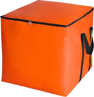 Produktbild von Aufbewahrungstasche 66x66x66 cm, 280 l, orange, wasserdicht, für Umzug